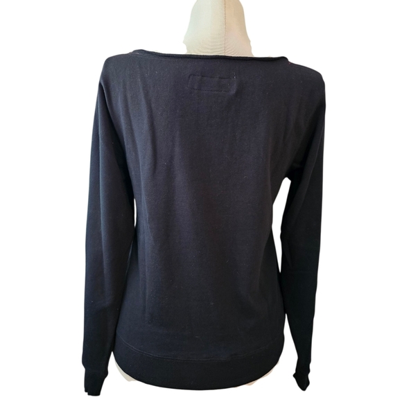 E5 College Classics Ohio State Buckeyes Sequin Sweatshirt — Women’s XL Black - Picture 5 of 11